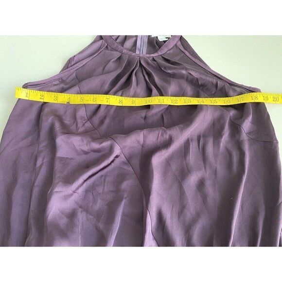 Calvin Klein Halter Top Purple Women’s Size M Flowy Camisole - Picture 7 of 13